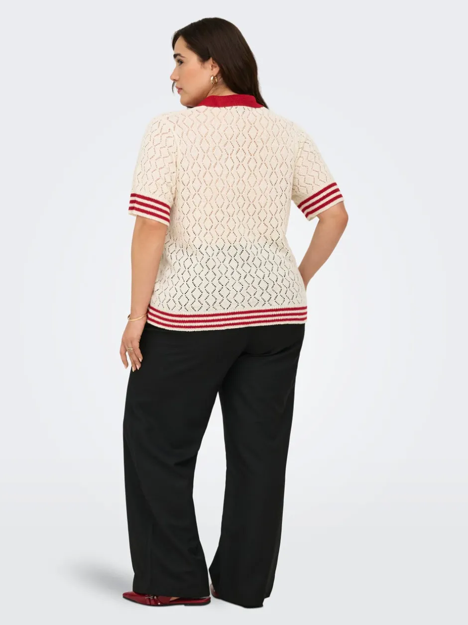 Sale CARSUNNY Strikket rullekrave Dame Strik & Cardigans