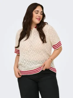 Sale CARSUNNY Strikket rullekrave Dame Strik & Cardigans