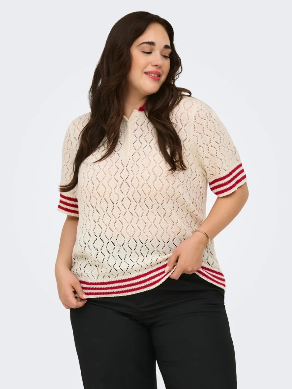 Sale CARSUNNY Strikket rullekrave Dame Strik & Cardigans