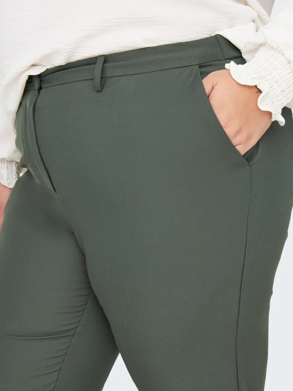 Discount -CARTHEA Straight fit Klassiske bukser Dame Bukser