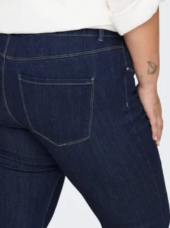 CARTHUNDER Mellemhøj talje Flared fit Jeans Dame Jeans|Jeans