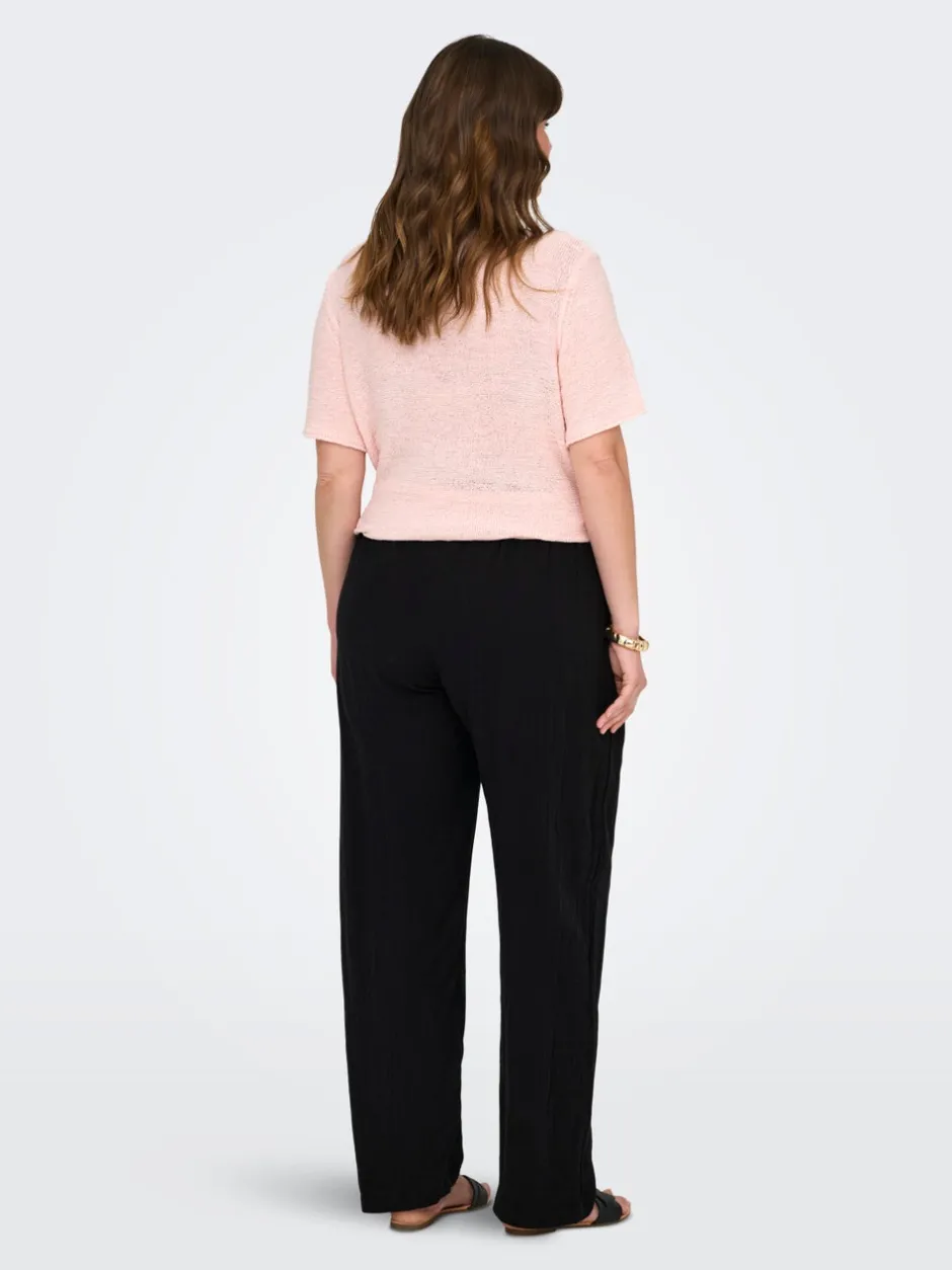 Sale CARTHYRA Comfort fit Bukser i wide fit Dame Bukser