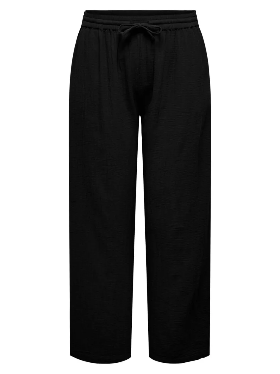 Sale CARTHYRA Comfort fit Bukser i wide fit Dame Bukser