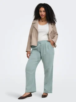 Hot CARTHYRA Comfort fit Bukser i wide fit Dame Bukser