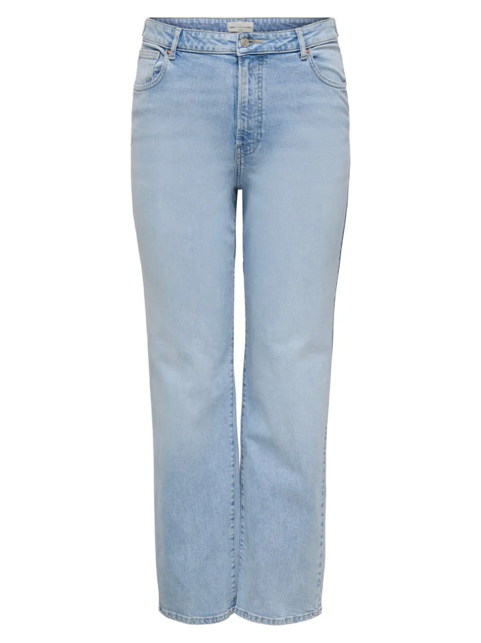 Outlet CARTOKYO Høj talje Straight fit Jeans Dame Jeans|Jeans