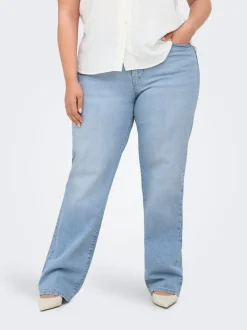 Outlet CARTOKYO Høj talje Straight fit Jeans Dame Jeans|Jeans