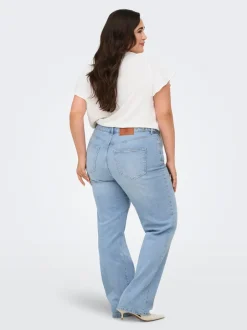 Outlet CARTOKYO Høj talje Straight fit Jeans Dame Jeans|Jeans