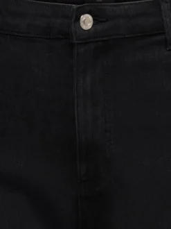 Best CARVEGA Høj talje Regular fit Denim-shorts Dame Shorts
