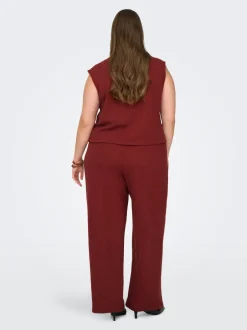 Sale CARVICKI Flared fit Bukser i wide fit Dame Bukser