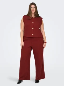 Sale CARVICKI Flared fit Bukser i wide fit Dame Bukser