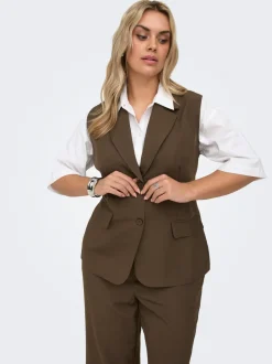 Outlet CARVICTORIA Tailored vest Dame Jakker Og Frakker