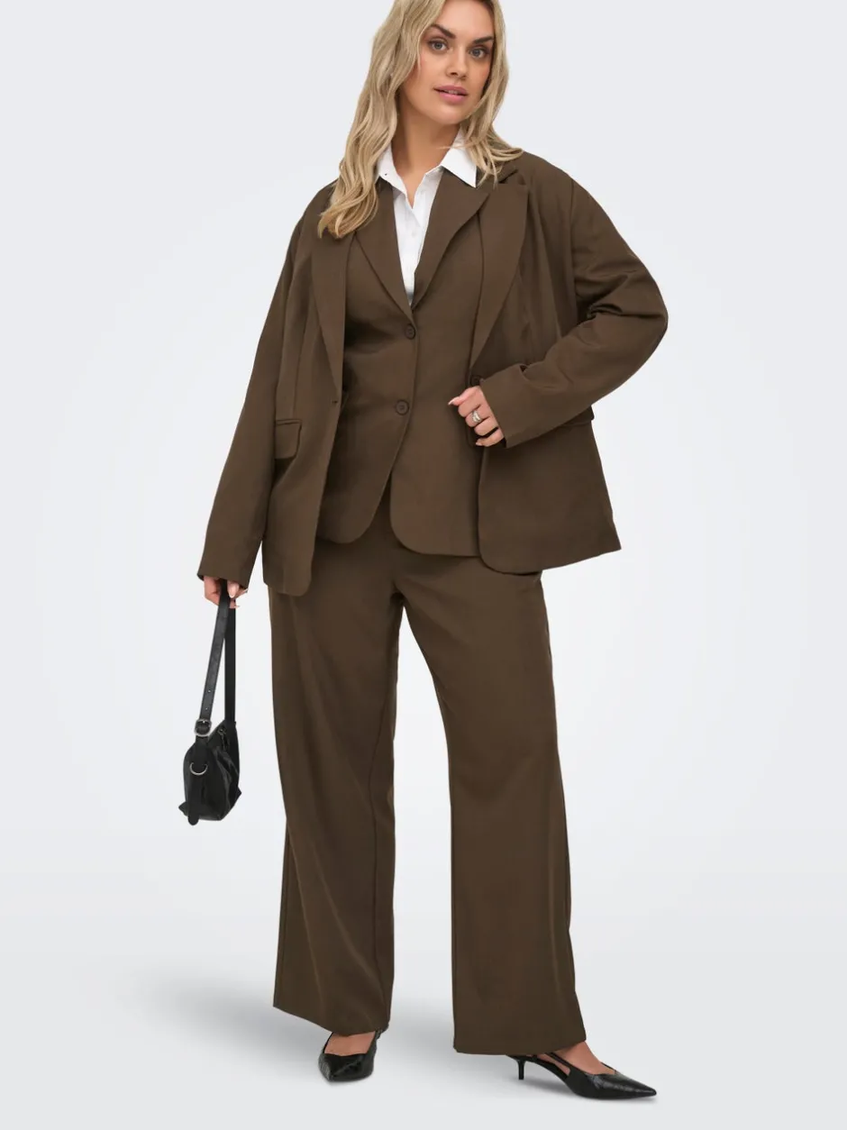 New CARVICTORIA Wide leg fit Habitbukser Dame Bukser
