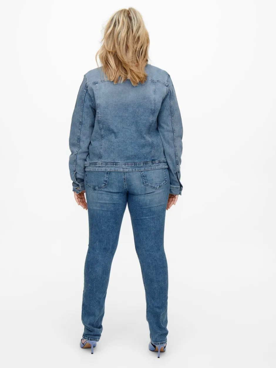 Online CARWESPA Denimjakke Dame Jakker Og Frakker|Double Denim