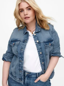 Online CARWESPA Denimjakke Dame Jakker Og Frakker|Double Denim