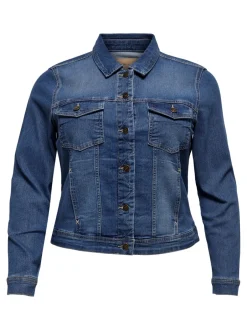 CARWESPA Denimjakke Dame Jakker Og Frakker|Double Denim