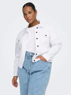 CARWESPA Denimjakke Dame Jakker Og Frakker|Double Denim
