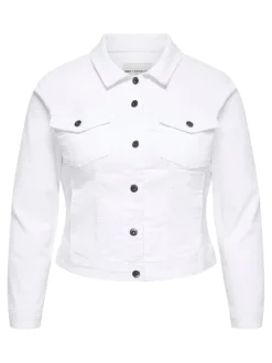 CARWESPA Denimjakke Dame Jakker Og Frakker|Double Denim