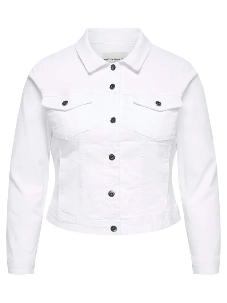 CARWESPA Denimjakke Dame Jakker Og Frakker|Double Denim