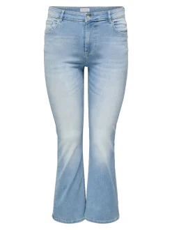 Online CARWILLY Høj talje Flared fit Jeans Dame Jeans|Jeans