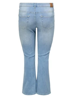 Online CARWILLY Høj talje Flared fit Jeans Dame Jeans|Jeans