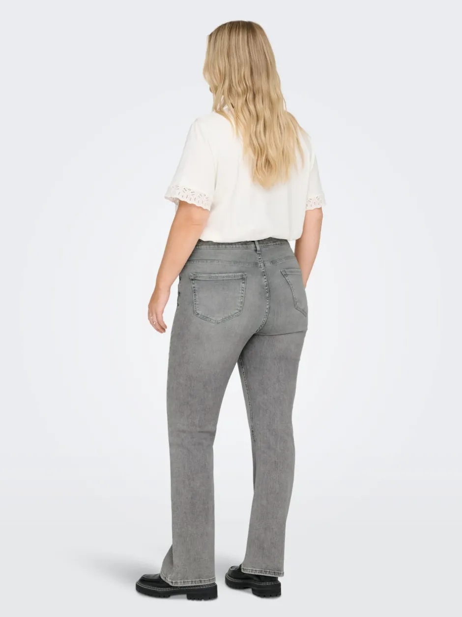 CARWILLY Høj talje Flared fit Jeans Dame Jeans|Jeans