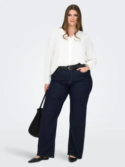 Outlet CARWILLY Høj talje Skinny fit Jeans Dame Jeans|Jeans