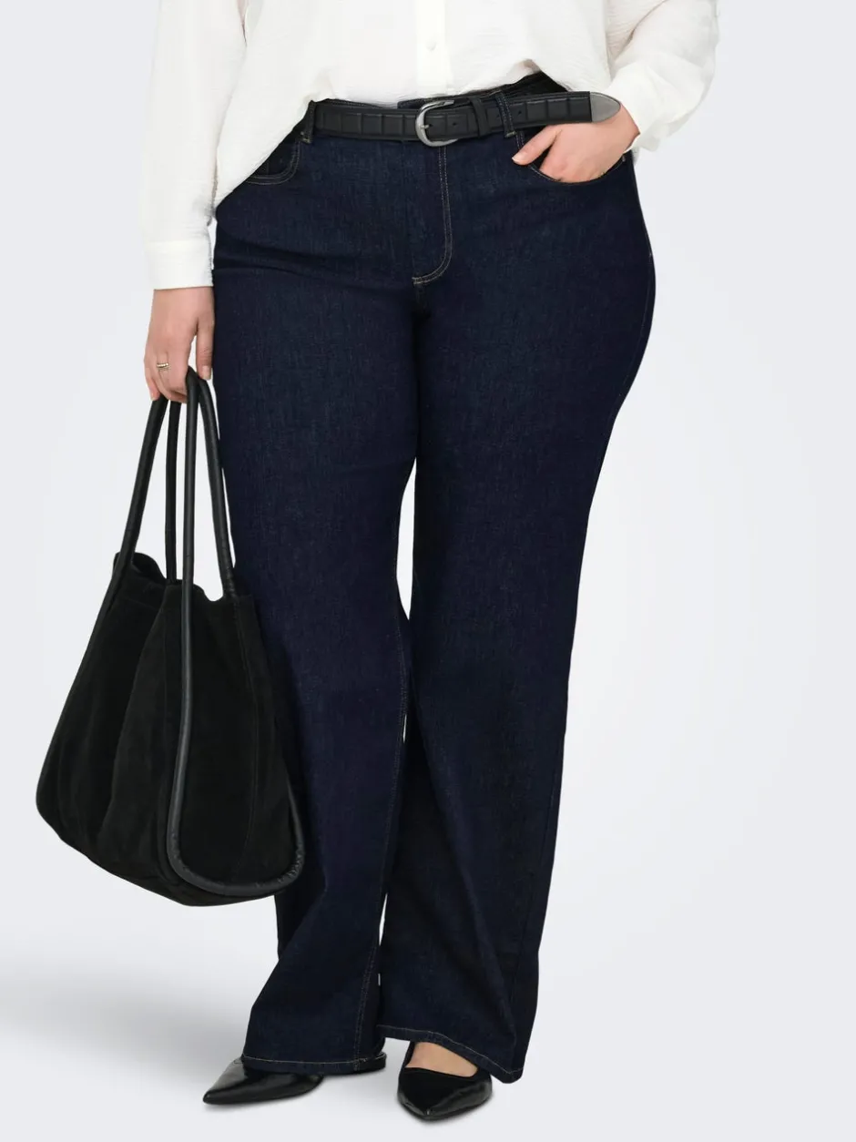 Outlet CARWILLY Høj talje Skinny fit Jeans Dame Jeans|Jeans