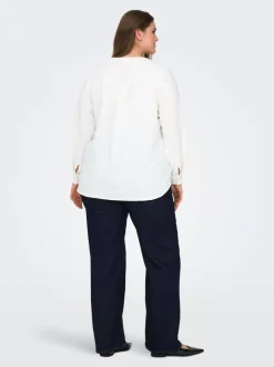 Outlet CARWILLY Høj talje Skinny fit Jeans Dame Jeans|Jeans