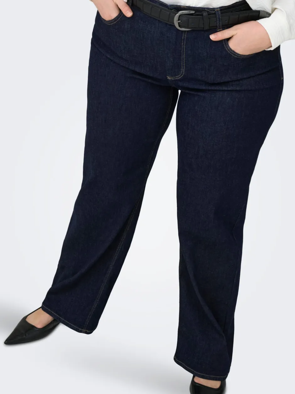 Outlet CARWILLY Høj talje Skinny fit Jeans Dame Jeans|Jeans