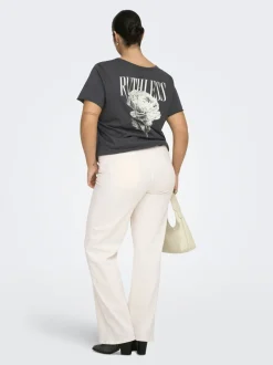 Clearance CARWILLY Høj talje Skinny fit Jeans Dame Jeans|Jeans