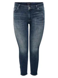 Discount CARWILLY Høj talje Skinny fit Ankellængde Jeans Dame Jeans|Jeans