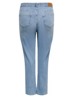 Clearance CARWILLY Høj talje Straight fit Jeans Dame Jeans|Jeans