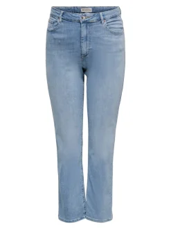 Clearance CARWILLY Høj talje Straight fit Jeans Dame Jeans|Jeans