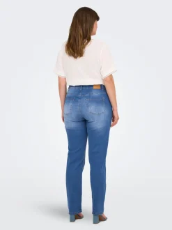 New CARWILLY Høj talje Straight fit Jeans Dame Jeans|Jeans