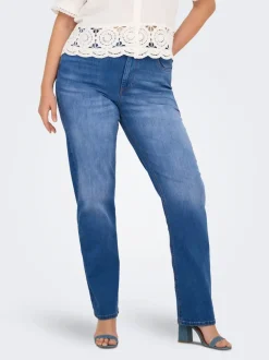 New CARWILLY Høj talje Straight fit Jeans Dame Jeans|Jeans