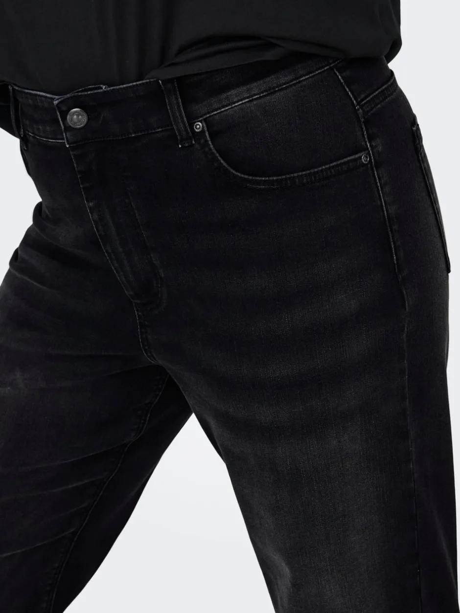CARWILLY Høj talje Straight fit Jeans Dame Jeans|Jeans
