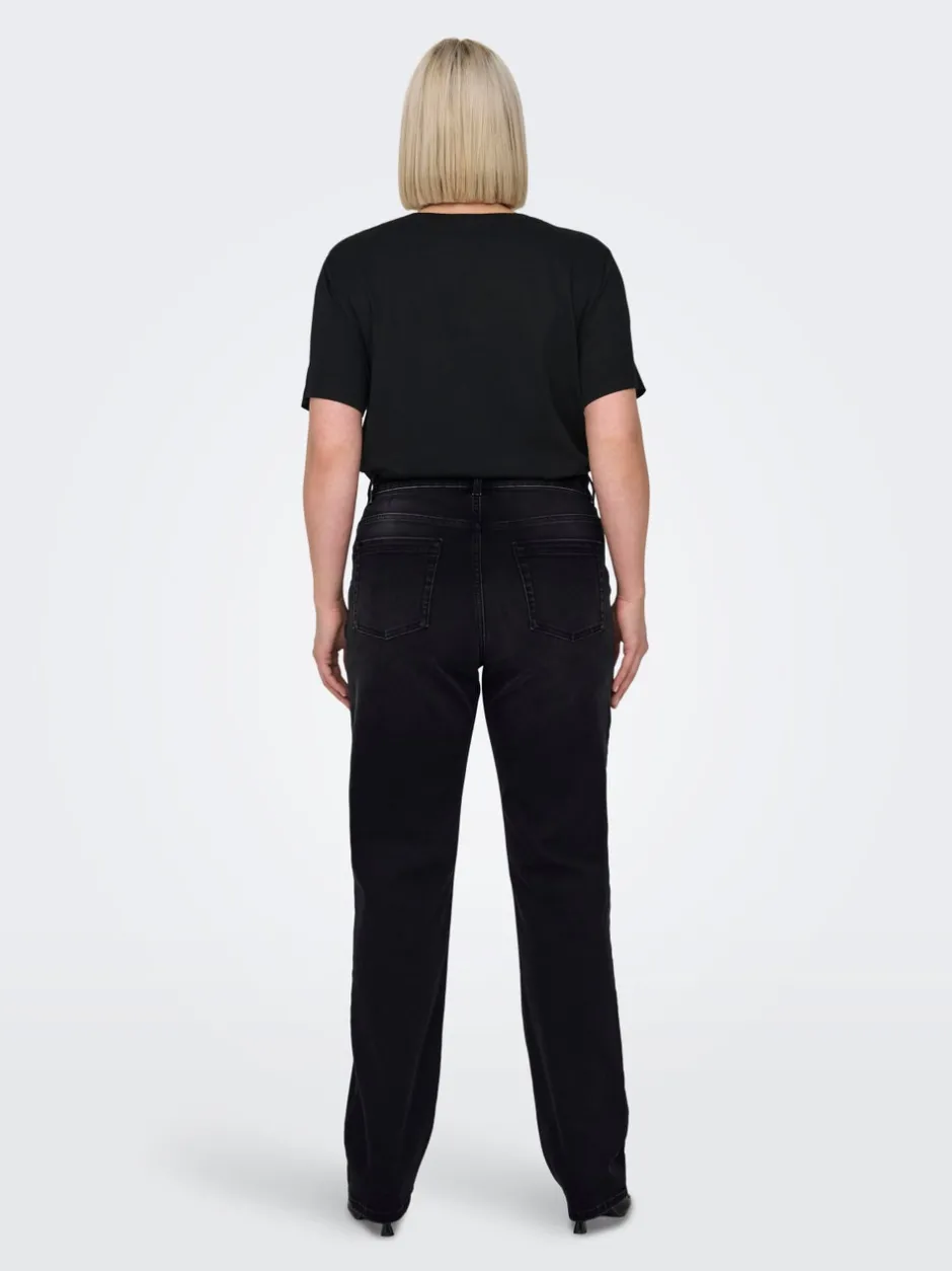 CARWILLY Høj talje Straight fit Jeans Dame Jeans|Jeans