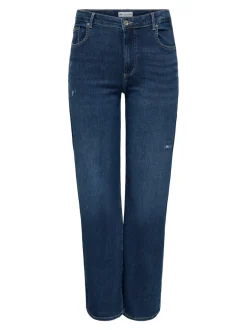 Online CARWILLY Høj talje Wide leg fit Jeans Dame Jeans|Jeans