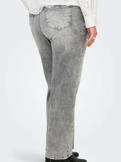 Best CARWILLY Høj talje Wide leg fit Jeans Dame Jeans|Jeans