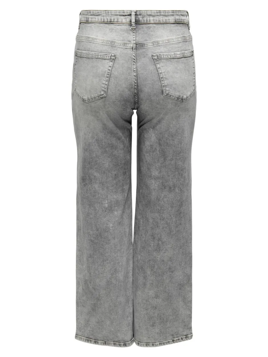 Best CARWILLY Høj talje Wide leg fit Jeans Dame Jeans|Jeans