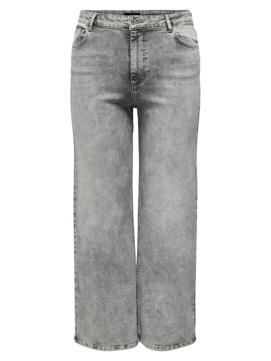 Best CARWILLY Høj talje Wide leg fit Jeans Dame Jeans|Jeans