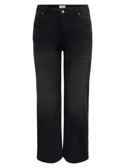 Online CARWILLY Høj talje Wide leg fit Jeans Dame Jeans|Jeans