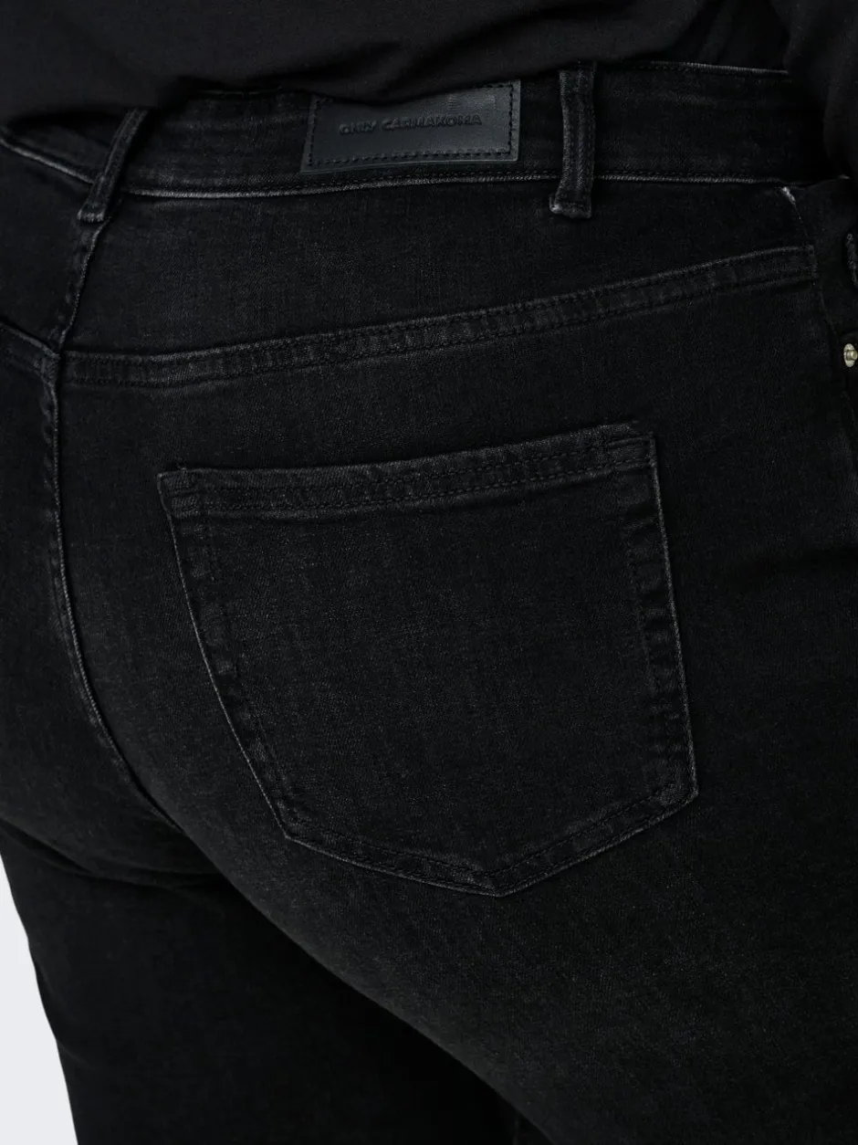 Online CARWILLY Høj talje Wide leg fit Jeans Dame Jeans|Jeans