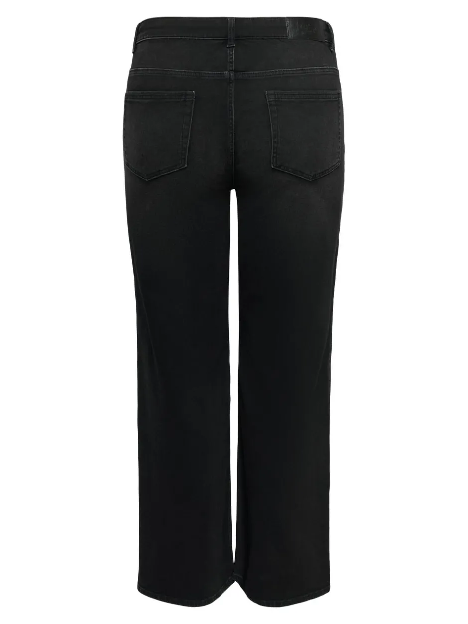 Online CARWILLY Høj talje Wide leg fit Jeans Dame Jeans|Jeans