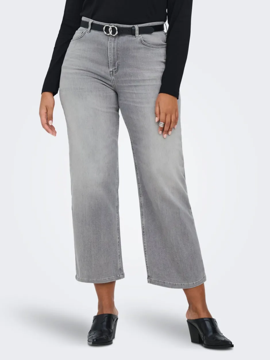 Online CARWILLY Høj talje Wide leg fit Jeans Dame Jeans|Jeans