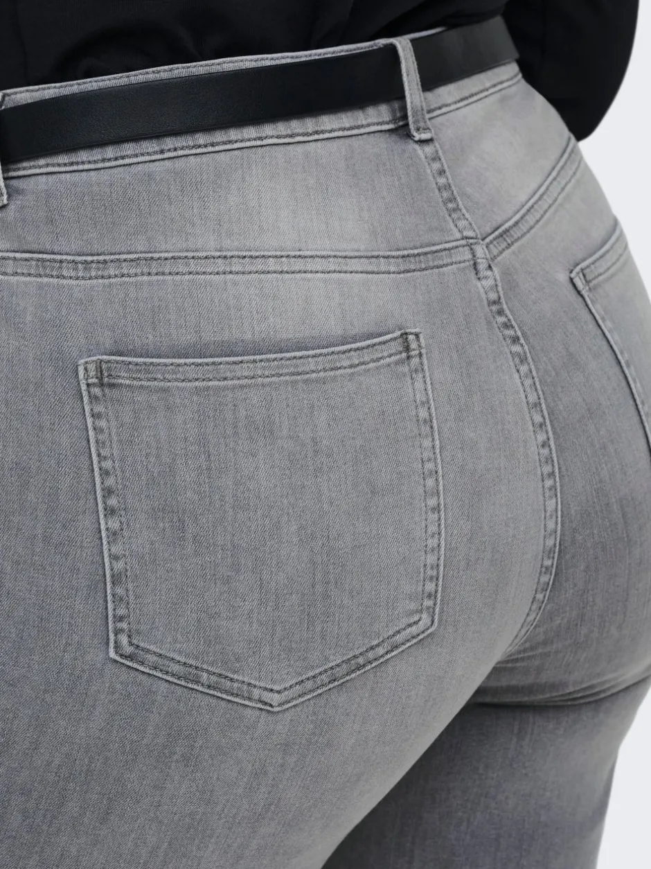 Online CARWILLY Høj talje Wide leg fit Jeans Dame Jeans|Jeans