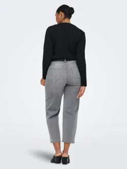 Online CARWILLY Høj talje Wide leg fit Jeans Dame Jeans|Jeans