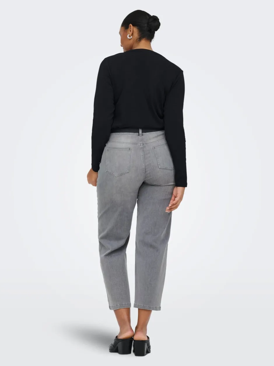 Online CARWILLY Høj talje Wide leg fit Jeans Dame Jeans|Jeans