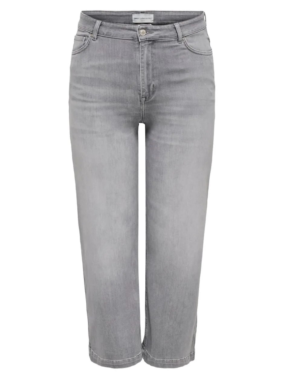 Online CARWILLY Høj talje Wide leg fit Jeans Dame Jeans|Jeans