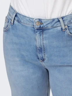 New CARWILLY Høj talje Wide leg fit Jeans Dame Jeans|Jeans
